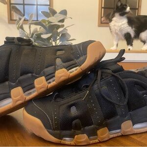 Nike Black and Tan Sneakers